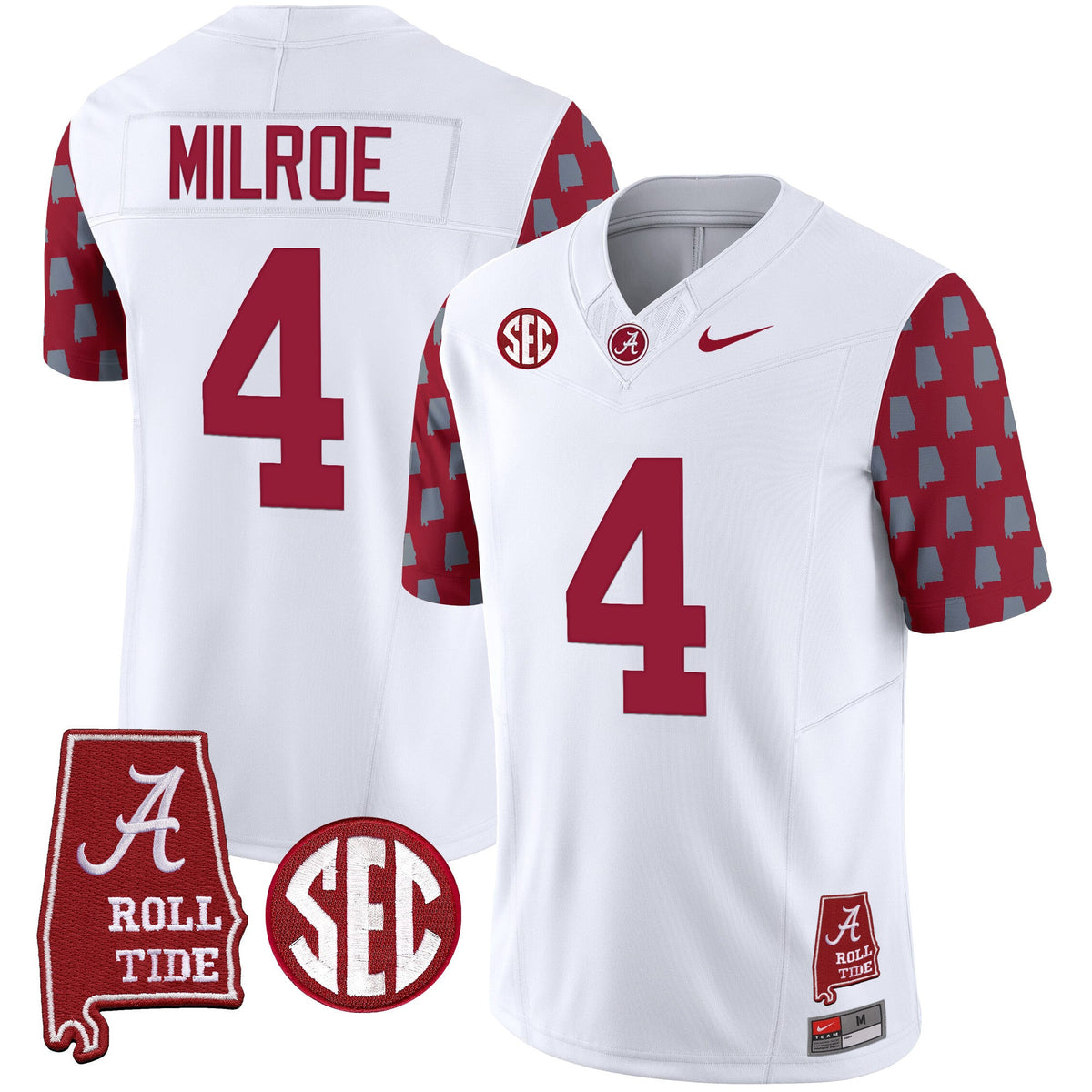 Men's Alabama Crimson Tide Vapor Limited Jersey - Alabama State Style - All Stitched - image 25