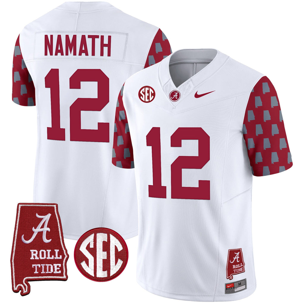 Men's Alabama Crimson Tide Vapor Limited Jersey - Alabama State Style - All Stitched - image 28