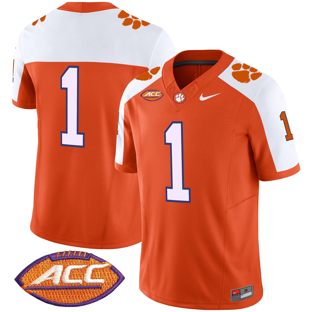 Men's Clemson Tigers Vapor Limited Jersey V2 - All Stitched - image 8