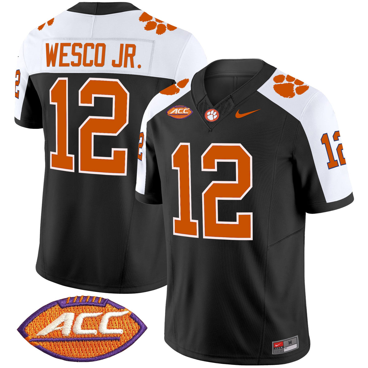 Men's Clemson Tigers Vapor Limited Jersey V2 - All Stitched - image 11