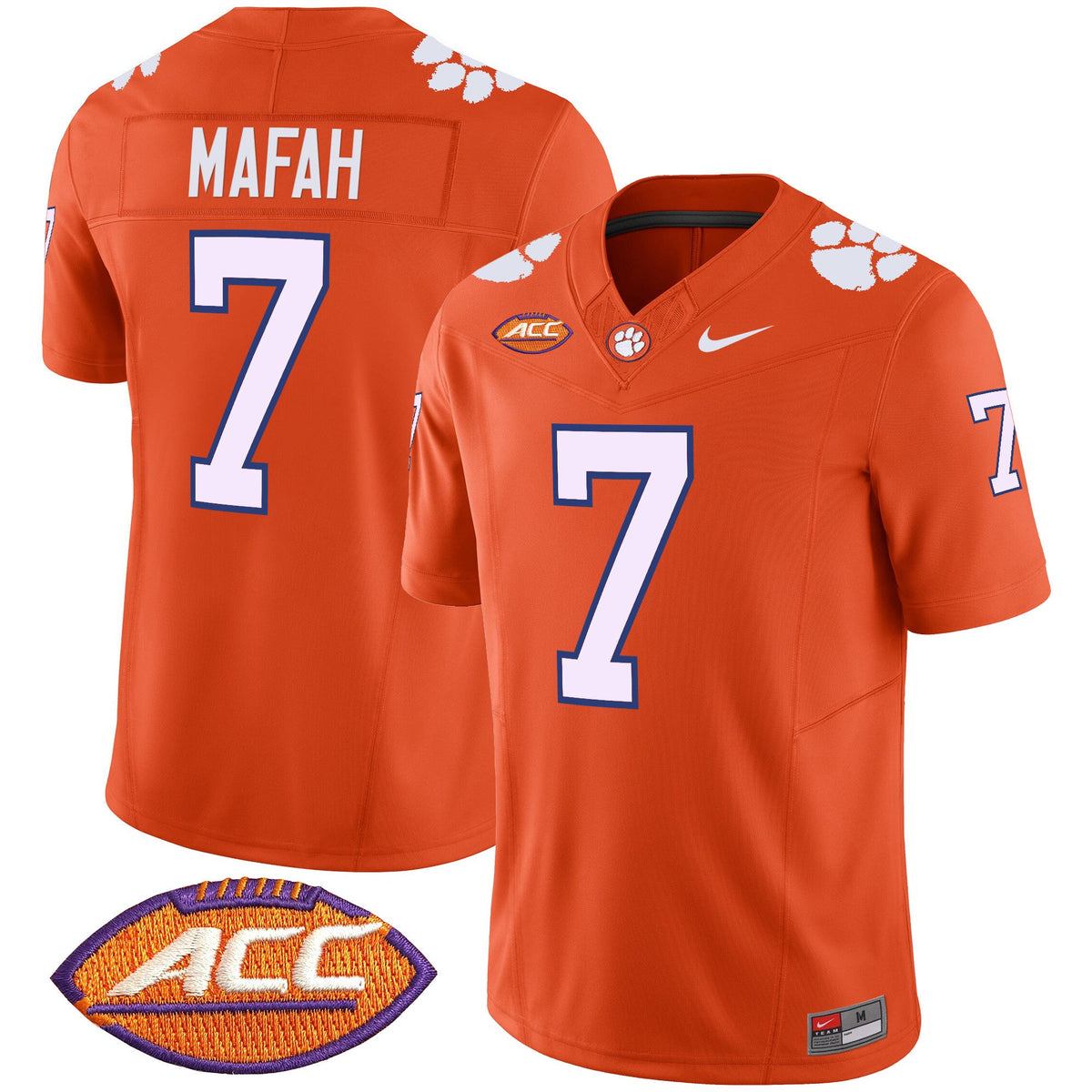 Men's Clemson Tigers Vapor Limited Jersey V2 - All Stitched - image 18