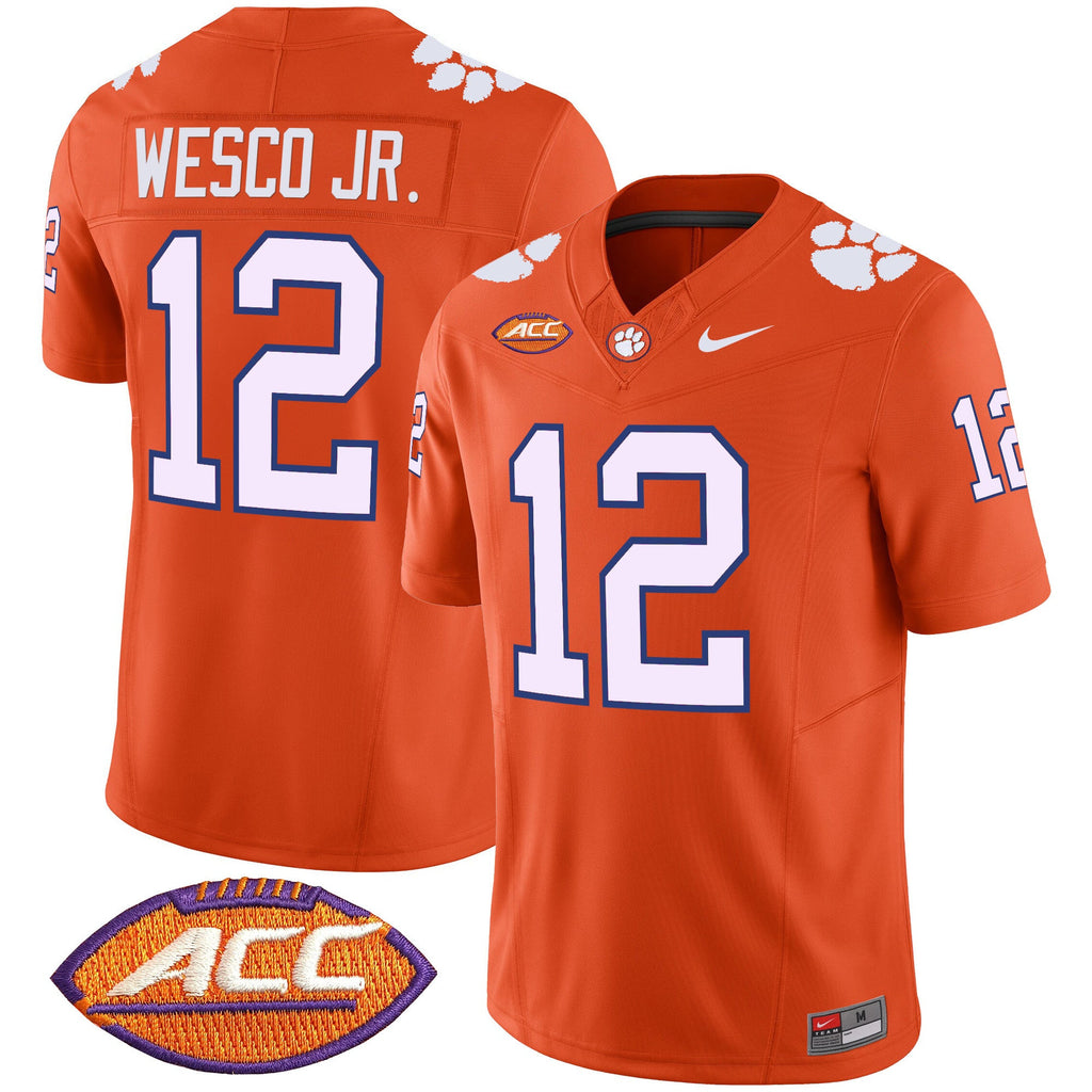 Men's Clemson Tigers Vapor Limited Jersey V2 - All Stitched - image 19