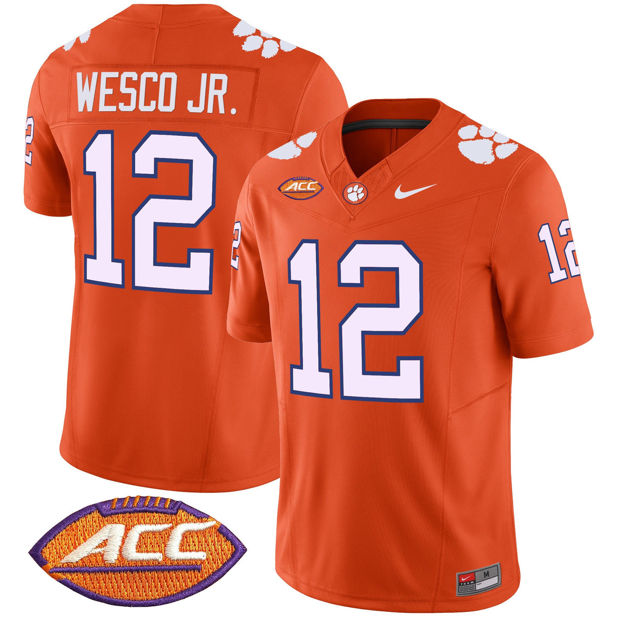 Men's Clemson Tigers Vapor Limited Jersey V2 - All Stitched - image 19