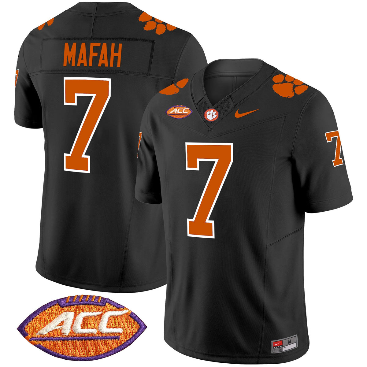 Men's Clemson Tigers Vapor Limited Jersey V2 - All Stitched - image 26