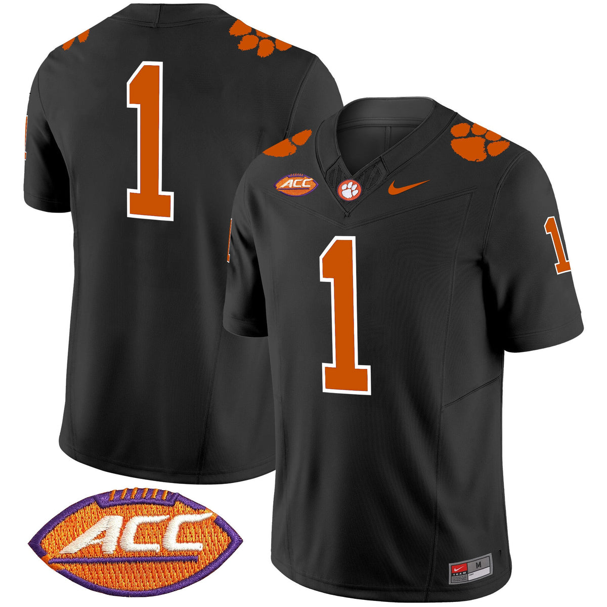 Men's Clemson Tigers Vapor Limited Jersey V2 - All Stitched - image 32