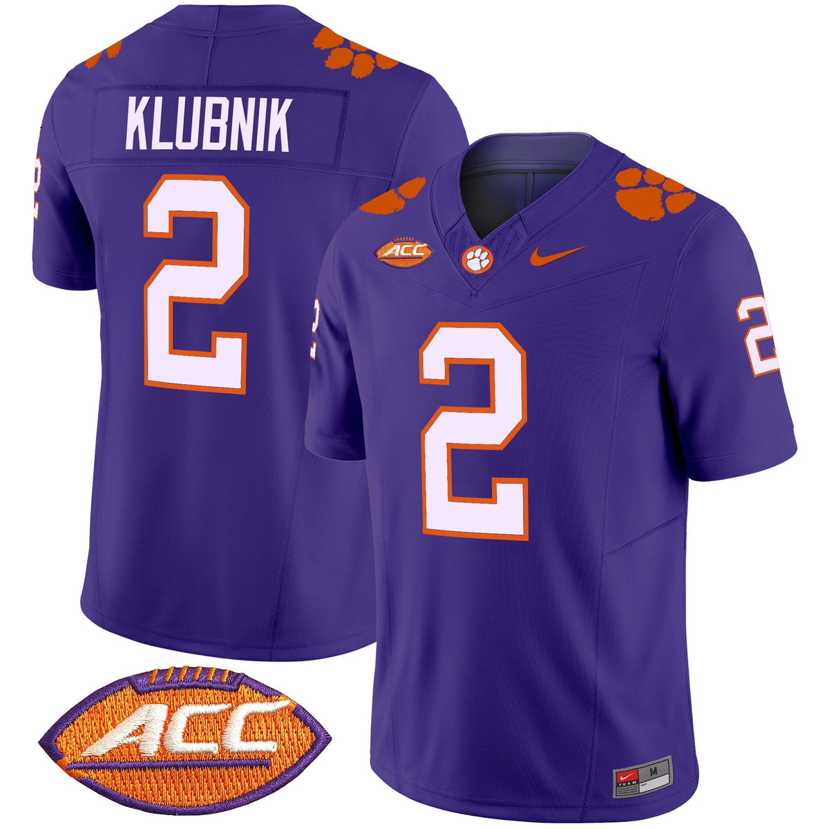 Men's Clemson Tigers Vapor Limited Jersey V2 - All Stitched - image 41