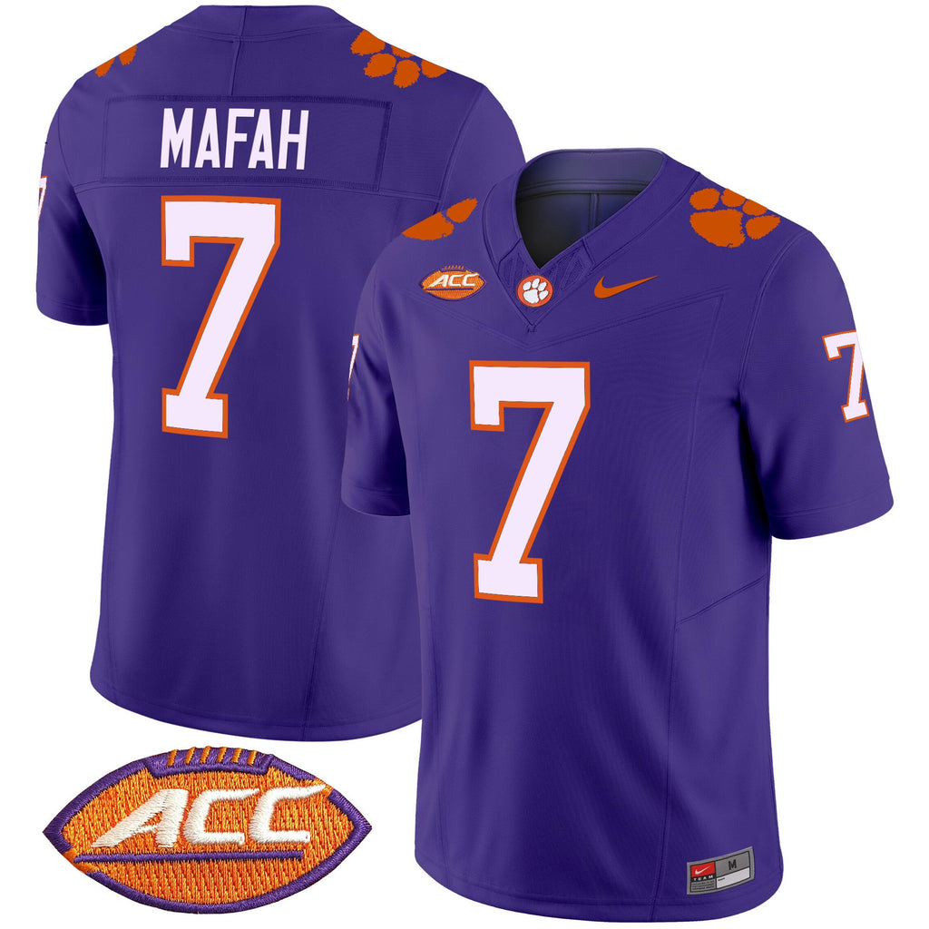 Men's Clemson Tigers Vapor Limited Jersey V2 - All Stitched - image 42