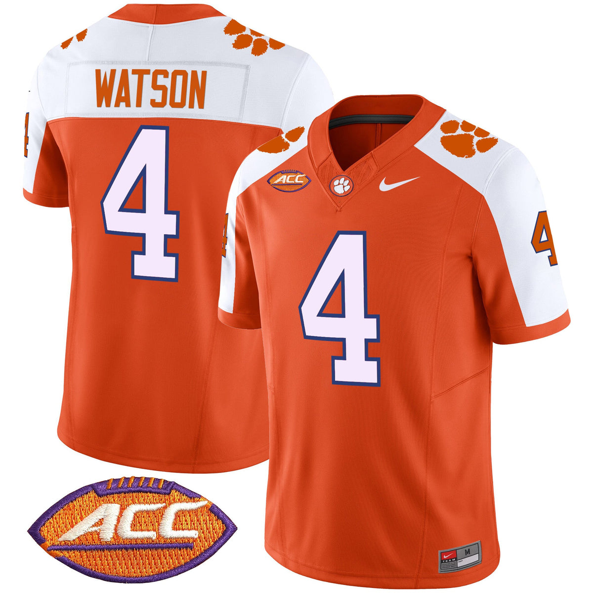 Men's Clemson Tigers Vapor Limited Jersey V2 - All Stitched - image 4
