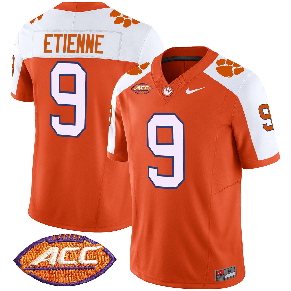 Men's Clemson Tigers Vapor Limited Jersey V2 - All Stitched - image 6