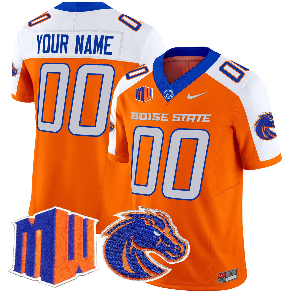 Boise State Broncos 2024 Vapor Limited Custom Jersey - All Stitched - image 2