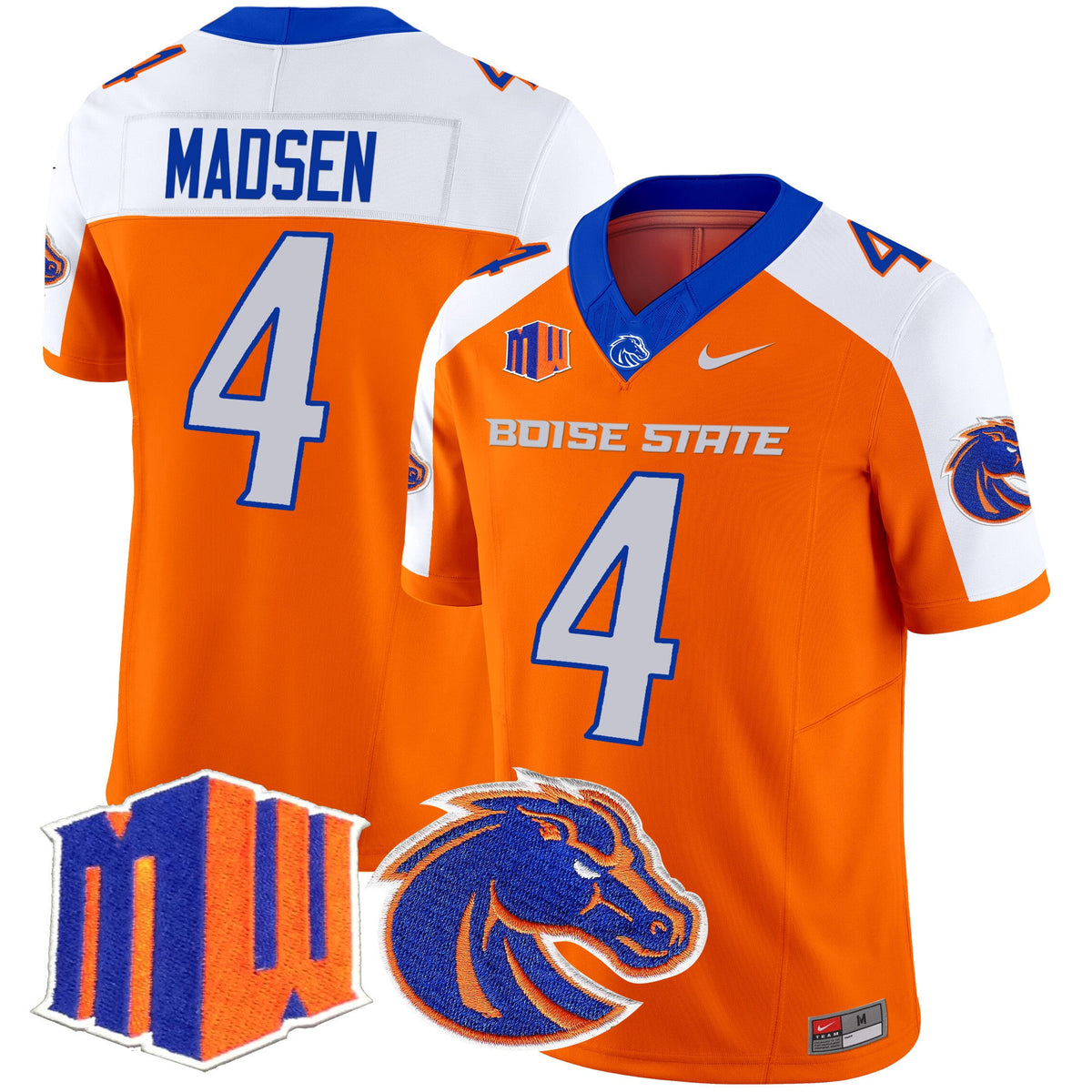 Men's Boise State Broncos 2024 Vapor Limited Jersey - All Stitched - image 8