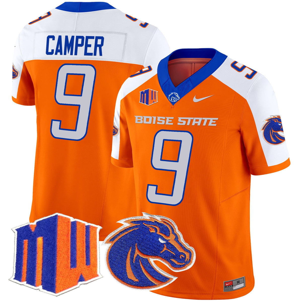 Men's Boise State Broncos 2024 Vapor Limited Jersey - All Stitched - image 10