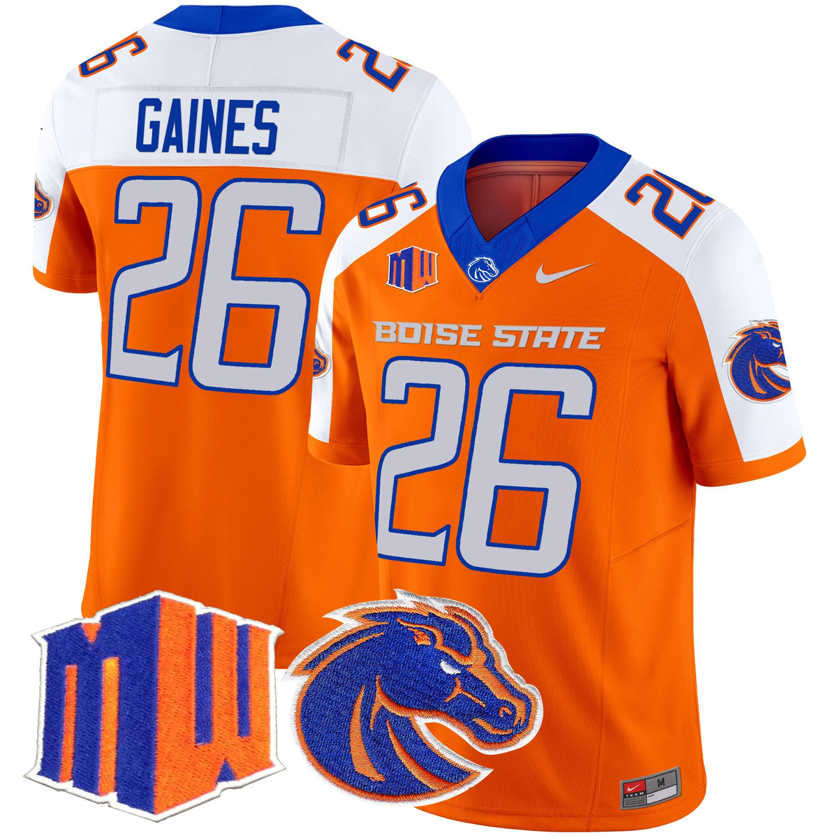 Men's Boise State Broncos 2024 Vapor Limited Jersey - All Stitched - image 11