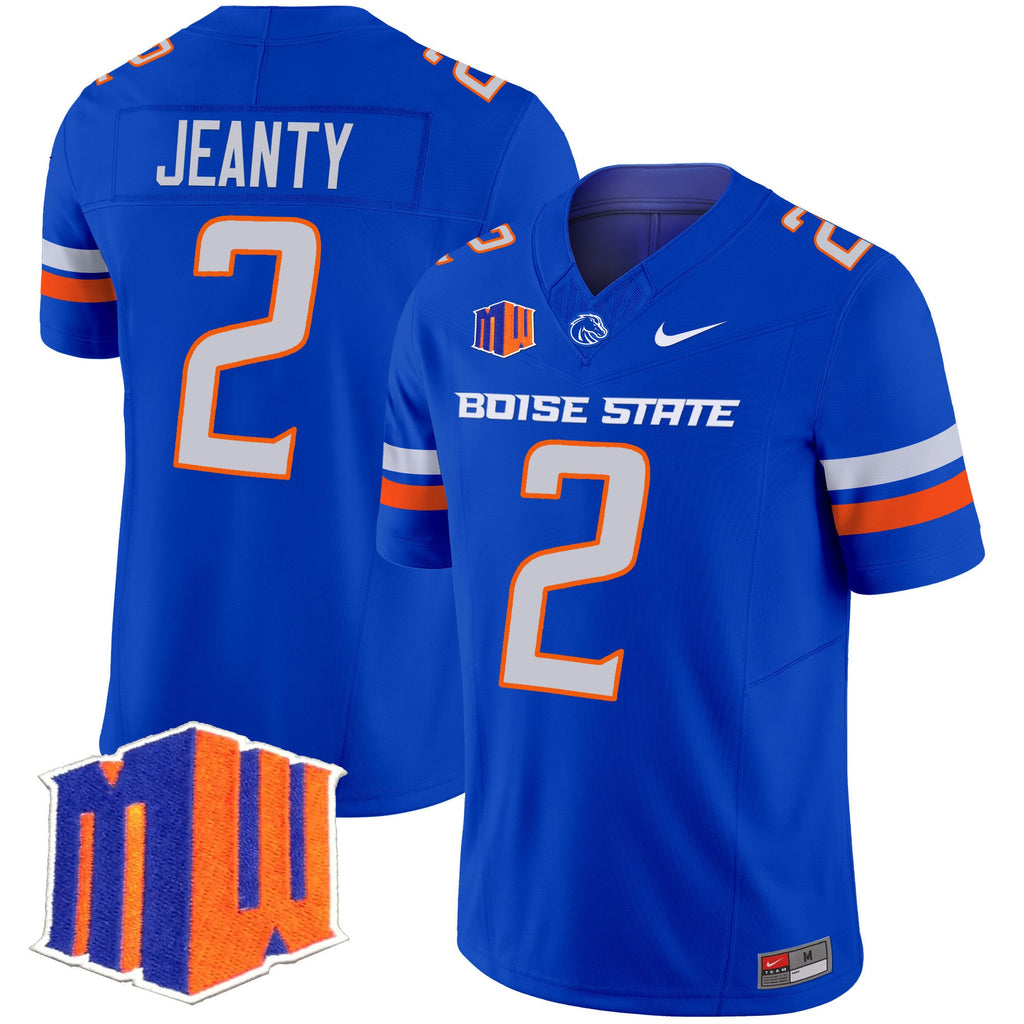 Men's Boise State Broncos 2024 Vapor Limited Jersey - All Stitched - image 16