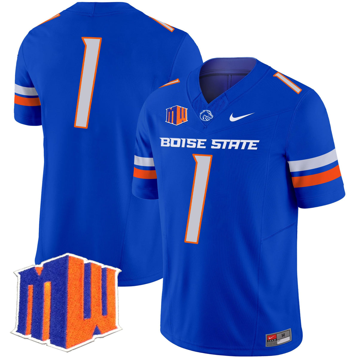 Men's Boise State Broncos 2024 Vapor Limited Jersey - All Stitched - image 21