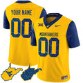 West Virginia Mountaineers 2024 Country Roads Custom Jersey - All Stitched - image 1