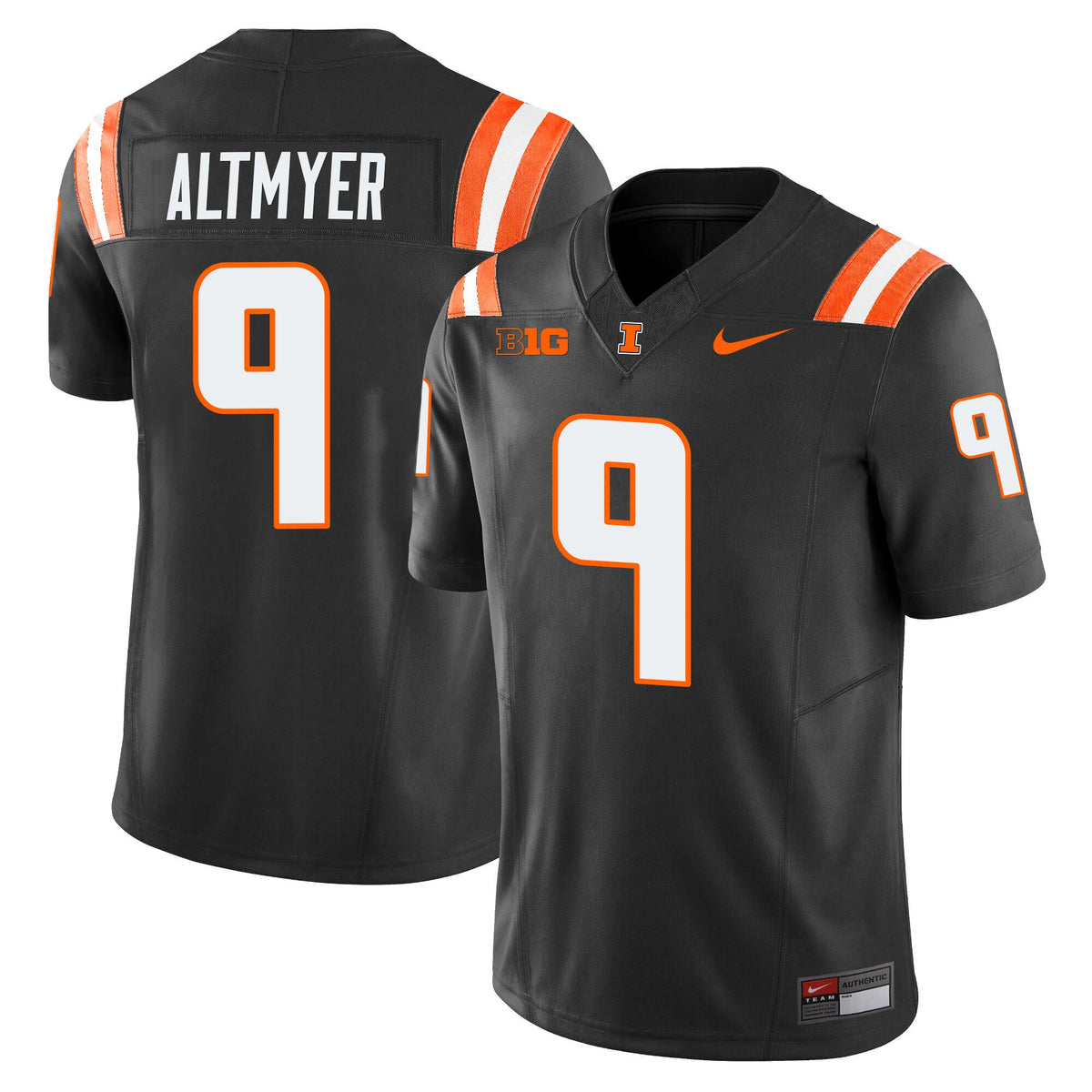 Men's Illinois Fighting Illini Vapor Limited Jersey - All Stitched - image 25