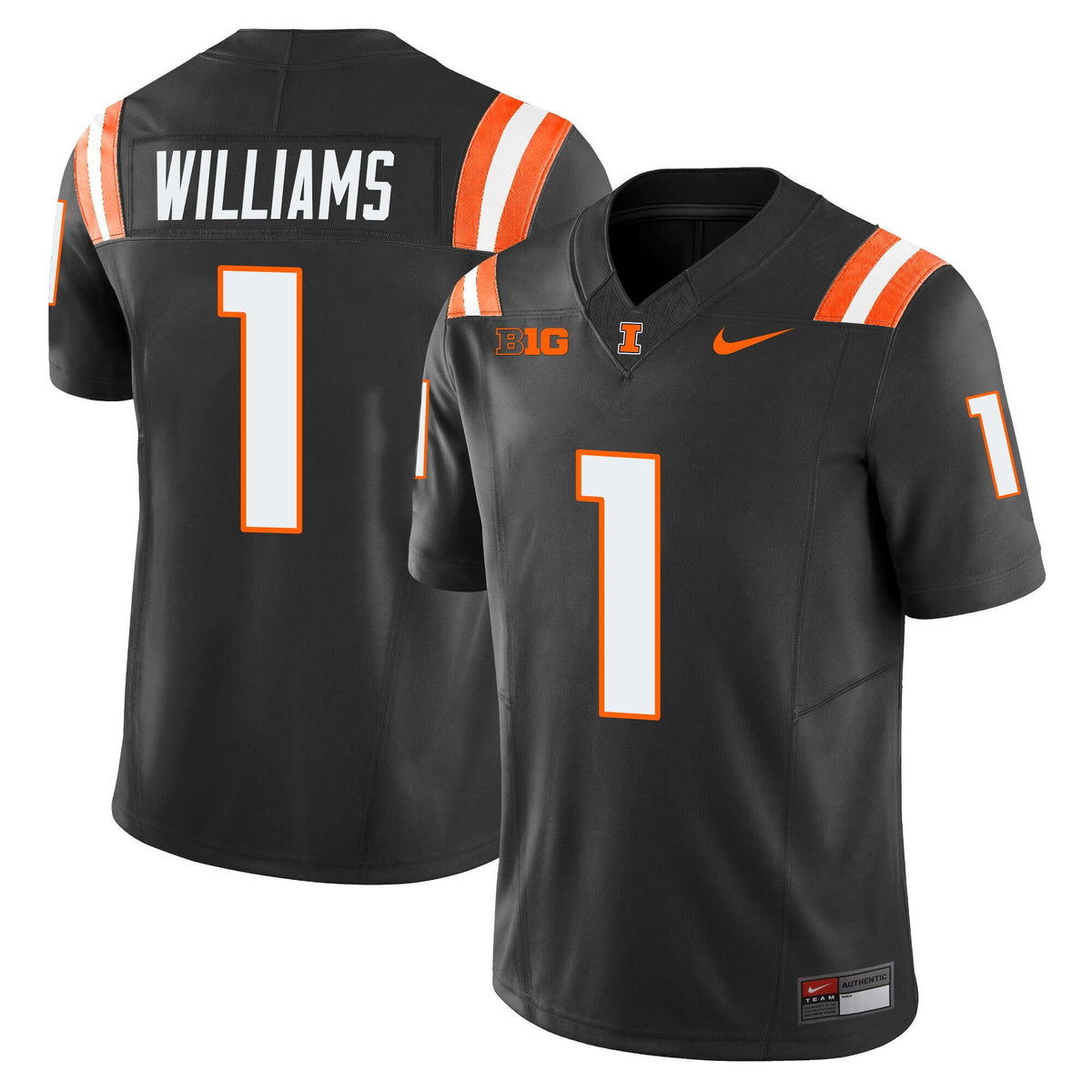 Men's Illinois Fighting Illini Vapor Limited Jersey - All Stitched - image 27