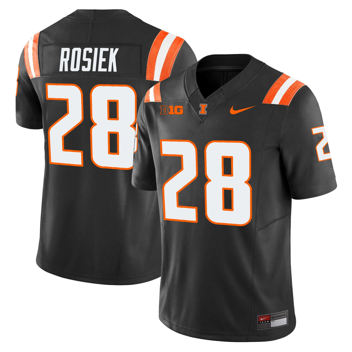 Men's Illinois Fighting Illini Vapor Limited Jersey - All Stitched - image 28