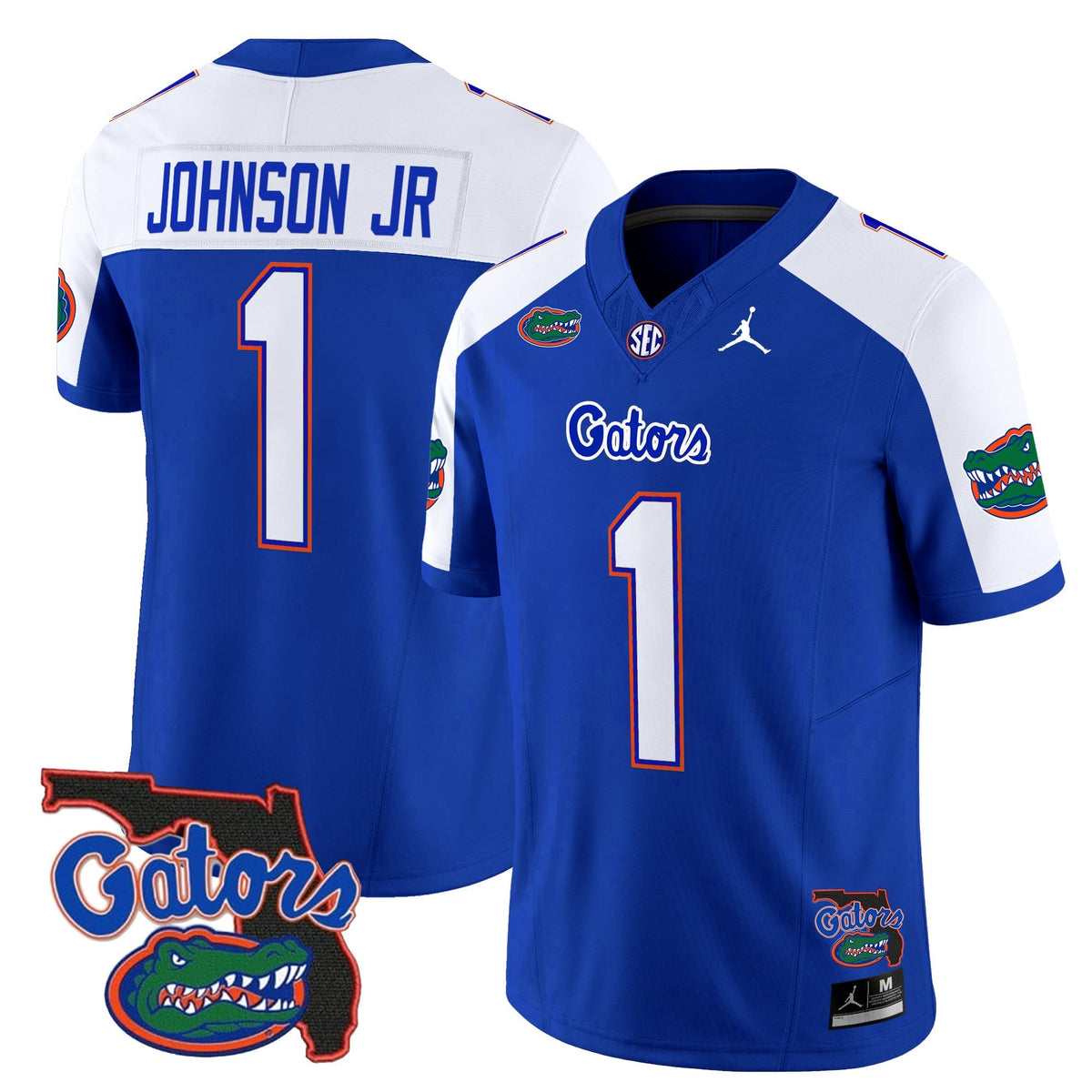Men's Florida Gators 2024 Florida Patch Vapor Limited Jersey - All Stitched - image 9