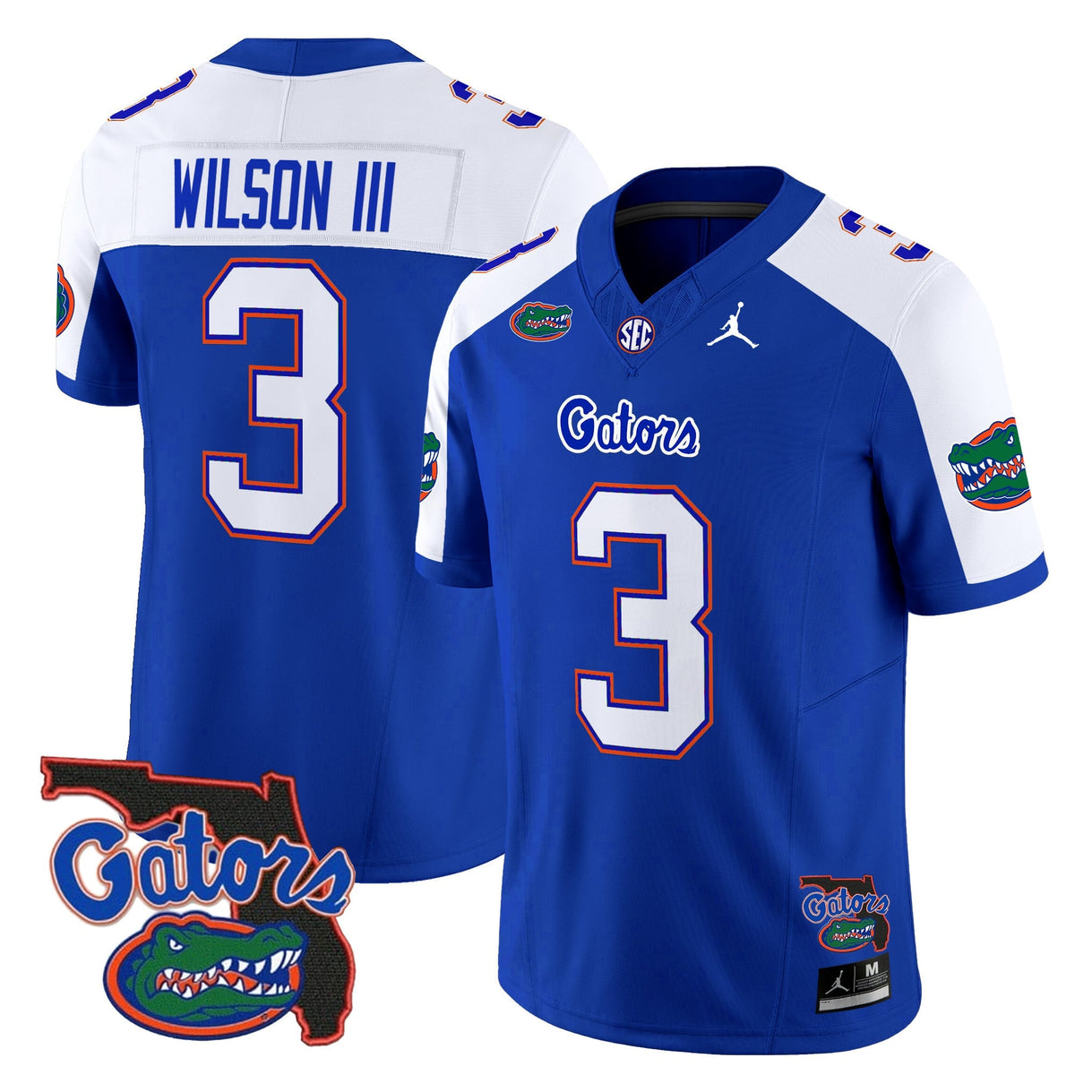 Men's Florida Gators 2024 Florida Patch Vapor Limited Jersey - All Stitched - image 10