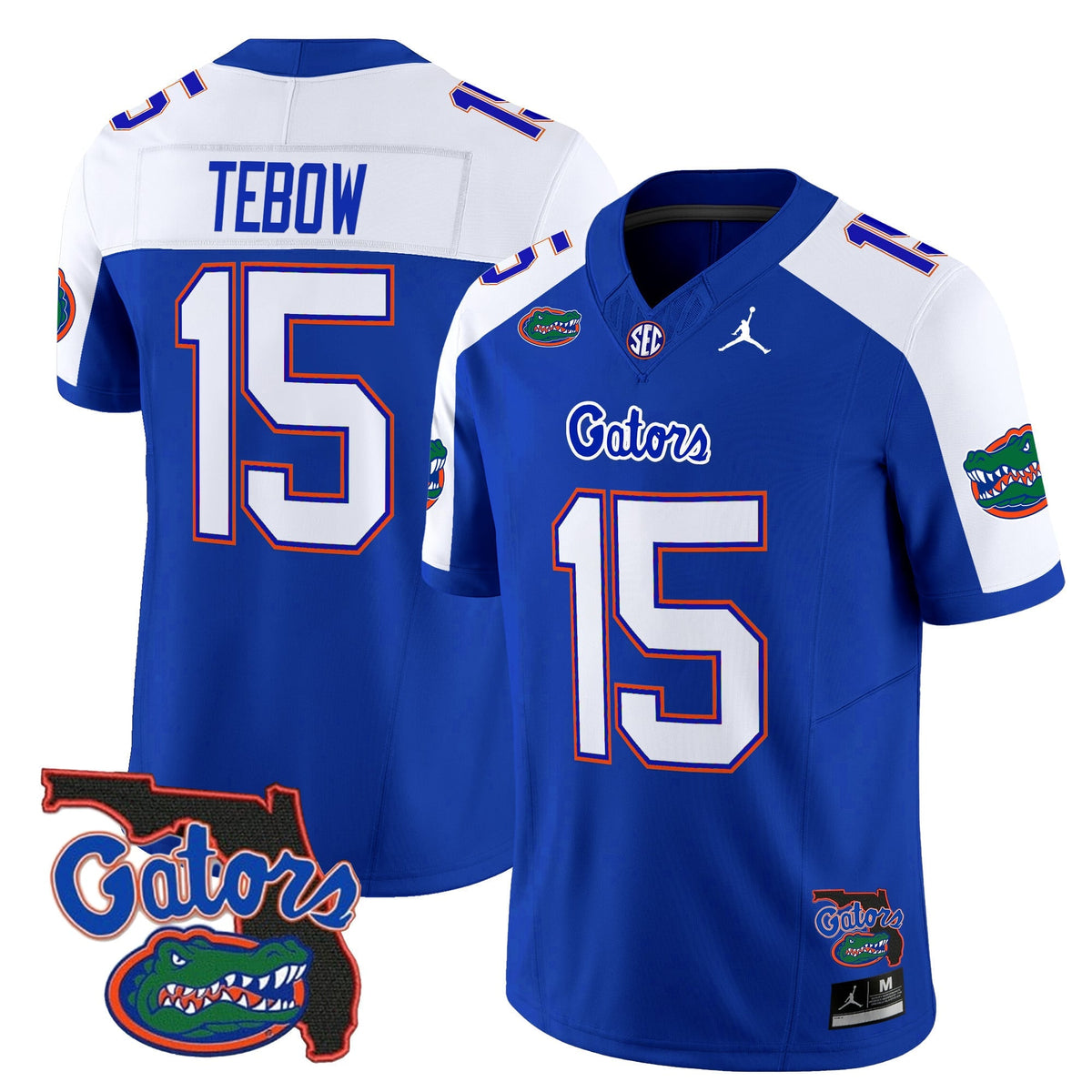 Men's Florida Gators 2024 Florida Patch Vapor Limited Jersey - All Stitched - image 12