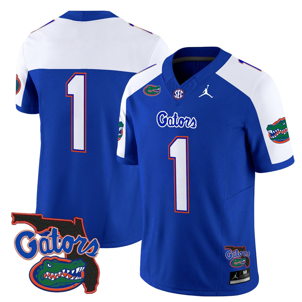 Men's Florida Gators 2024 Florida Patch Vapor Limited Jersey - All Stitched - image 14