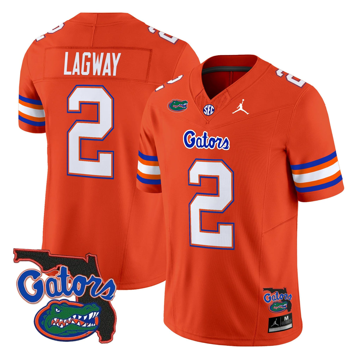 Men's Florida Gators 2024 Florida Patch Vapor Limited Jersey - All Stitched - image 22