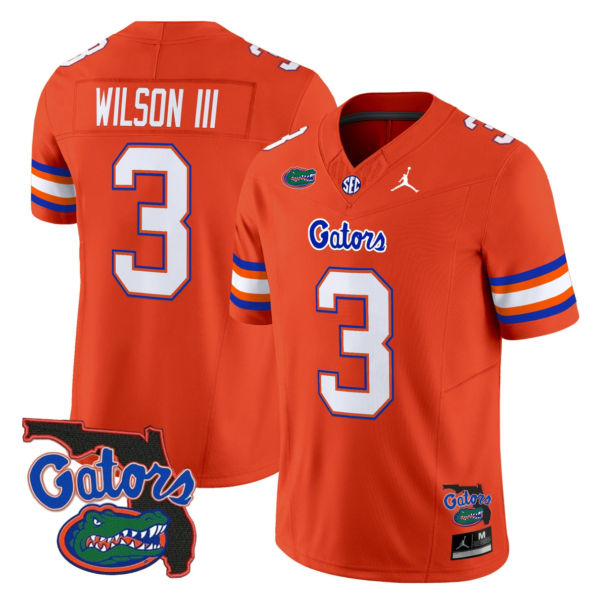 Men's Florida Gators 2024 Florida Patch Vapor Limited Jersey - All Stitched - image 24