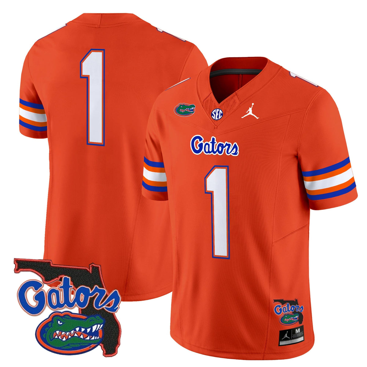 Men's Florida Gators 2024 Florida Patch Vapor Limited Jersey - All Stitched - image 28