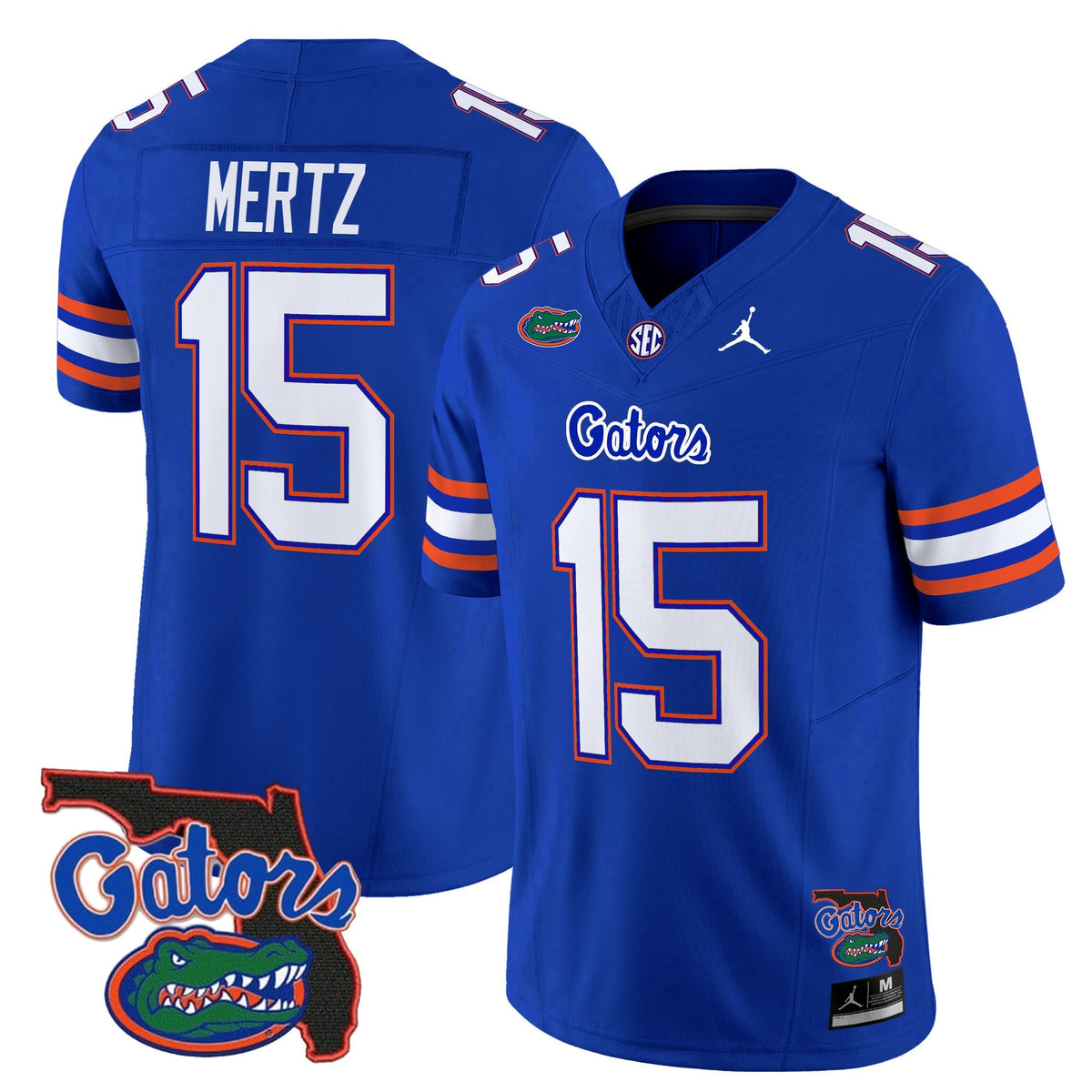 Men's Florida Gators 2024 Florida Patch Vapor Limited Jersey - All Stitched - image 32