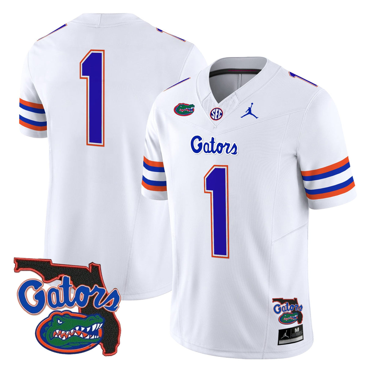 Men's Florida Gators 2024 Florida Patch Vapor Limited Jersey - All Stitched - image 42