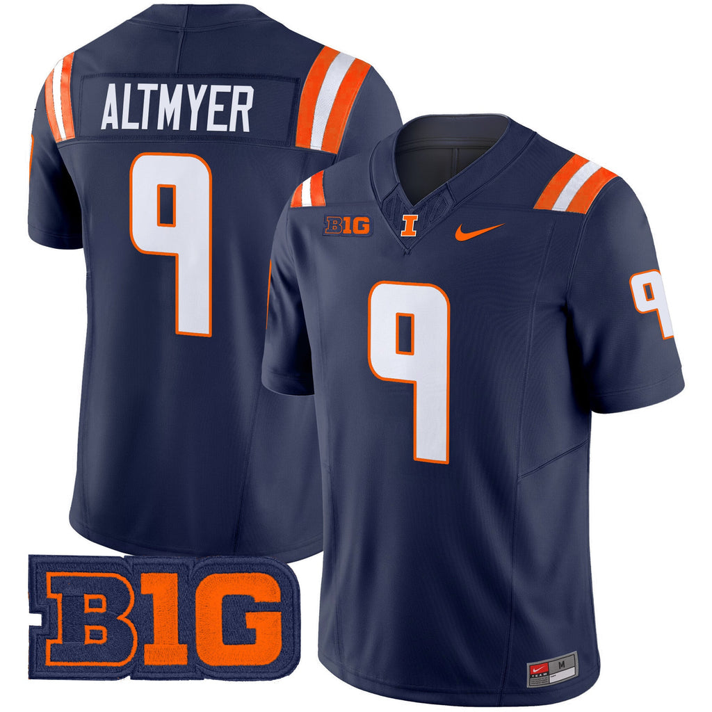 Men's Illinois Fighting Illini 2024 Vapor Limited Jersey - All Stitched - image 15