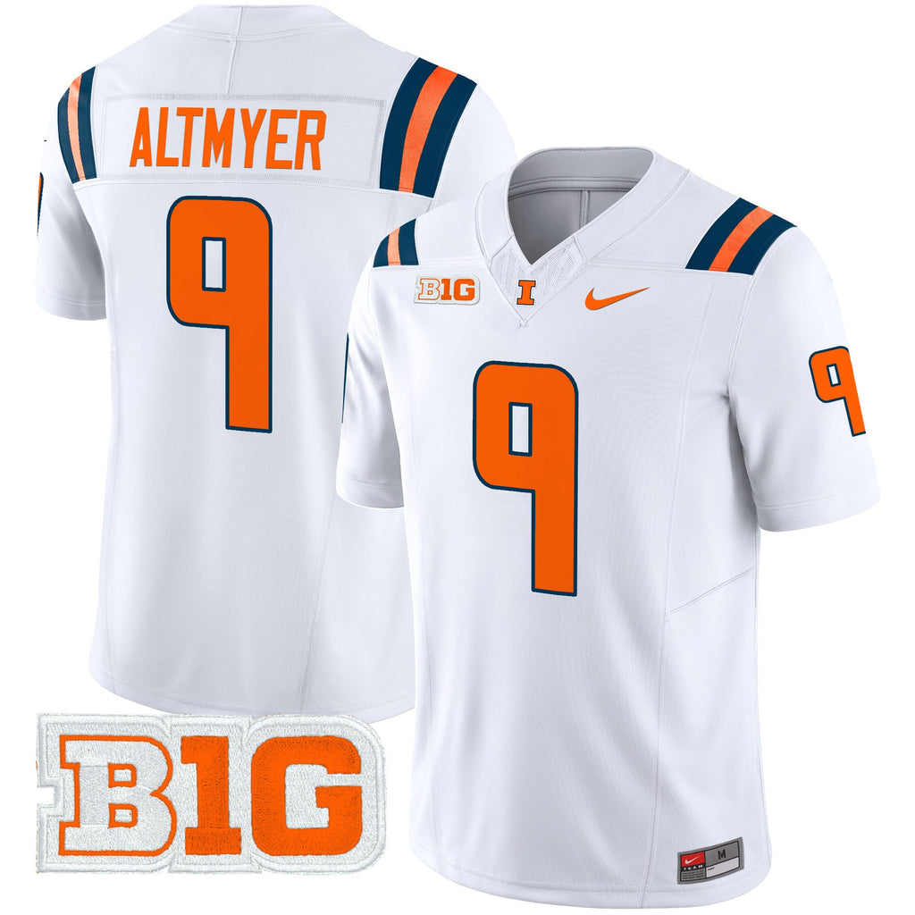 Men's Illinois Fighting Illini 2024 Vapor Limited Jersey - All Stitched - image 29