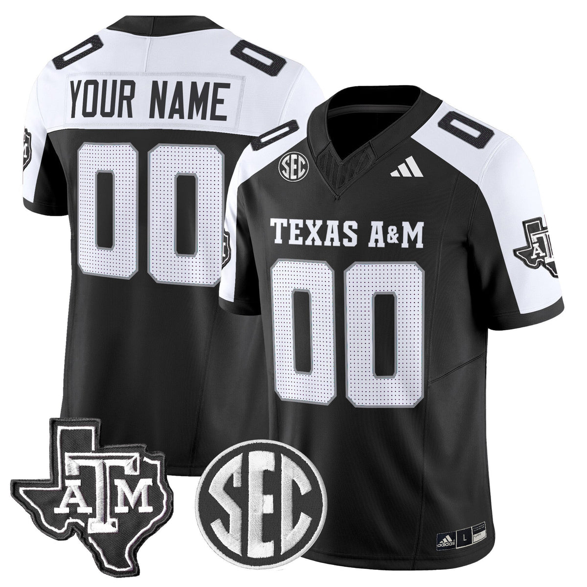 Texas A&M Aggies 2024 Vapor Limited Custom Jersey - All Stitched - image 2