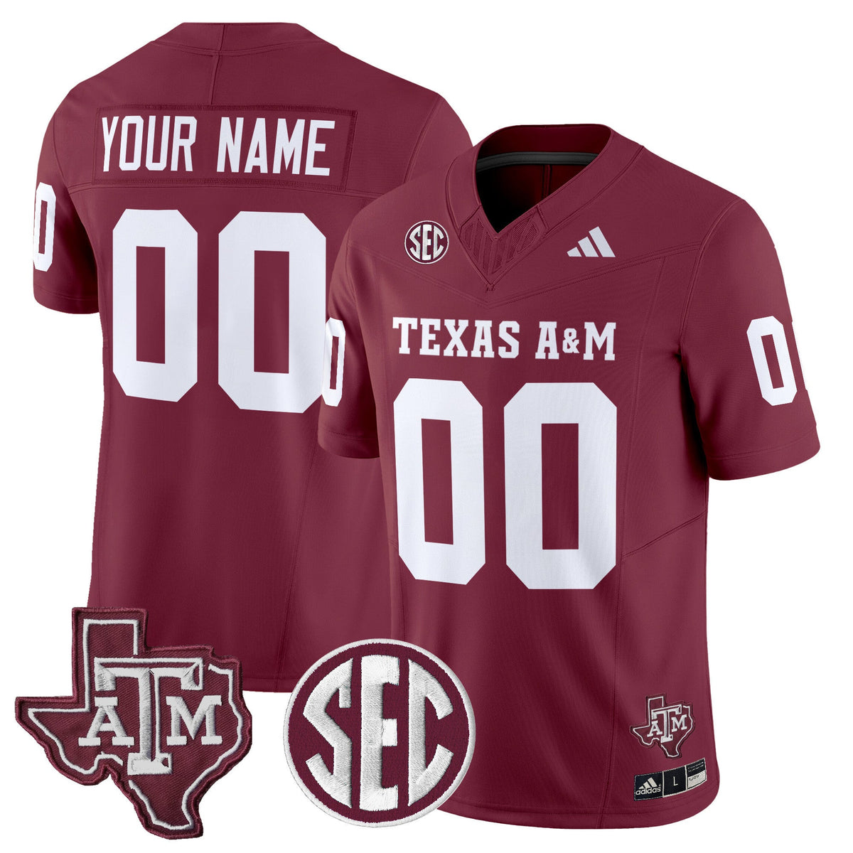 Texas A&M Aggies 2024 Vapor Limited Custom Jersey - All Stitched - image 3