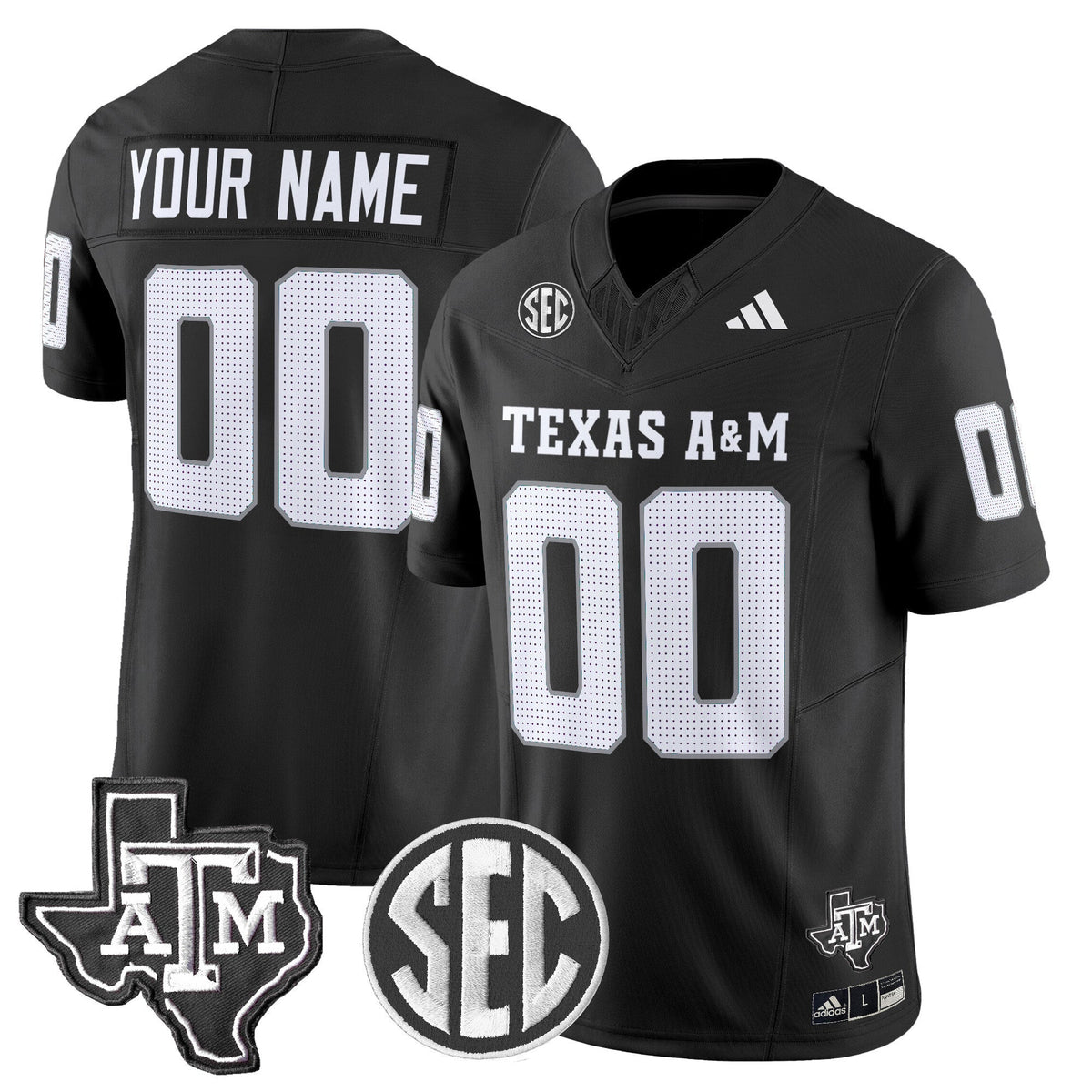 Texas A&M Aggies 2024 Vapor Limited Custom Jersey - All Stitched - image 4