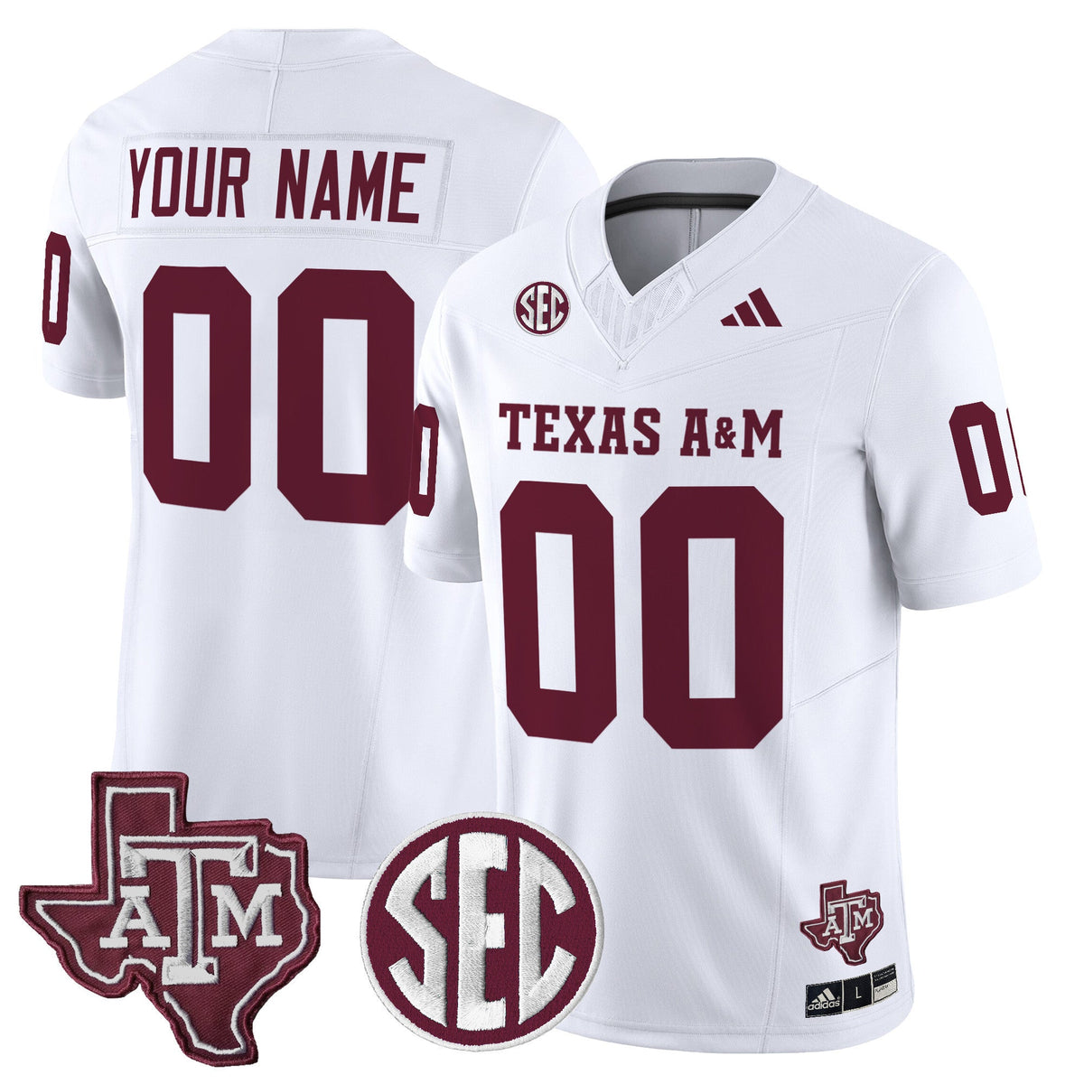 Texas A&M Aggies 2024 Vapor Limited Custom Jersey - All Stitched - image 5