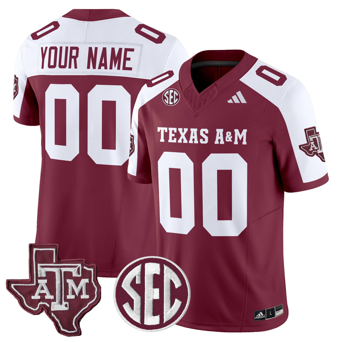 Texas A&M Aggies 2024 Vapor Limited Custom Jersey - All Stitched - image 1