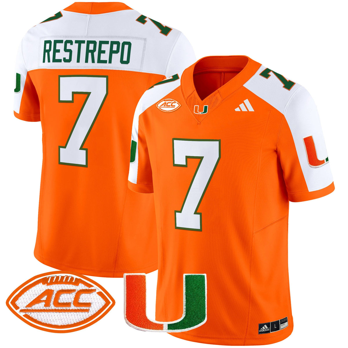 Men's Miami Hurricanes 2024 Vapor Limited Jersey - All Stitched - image 3