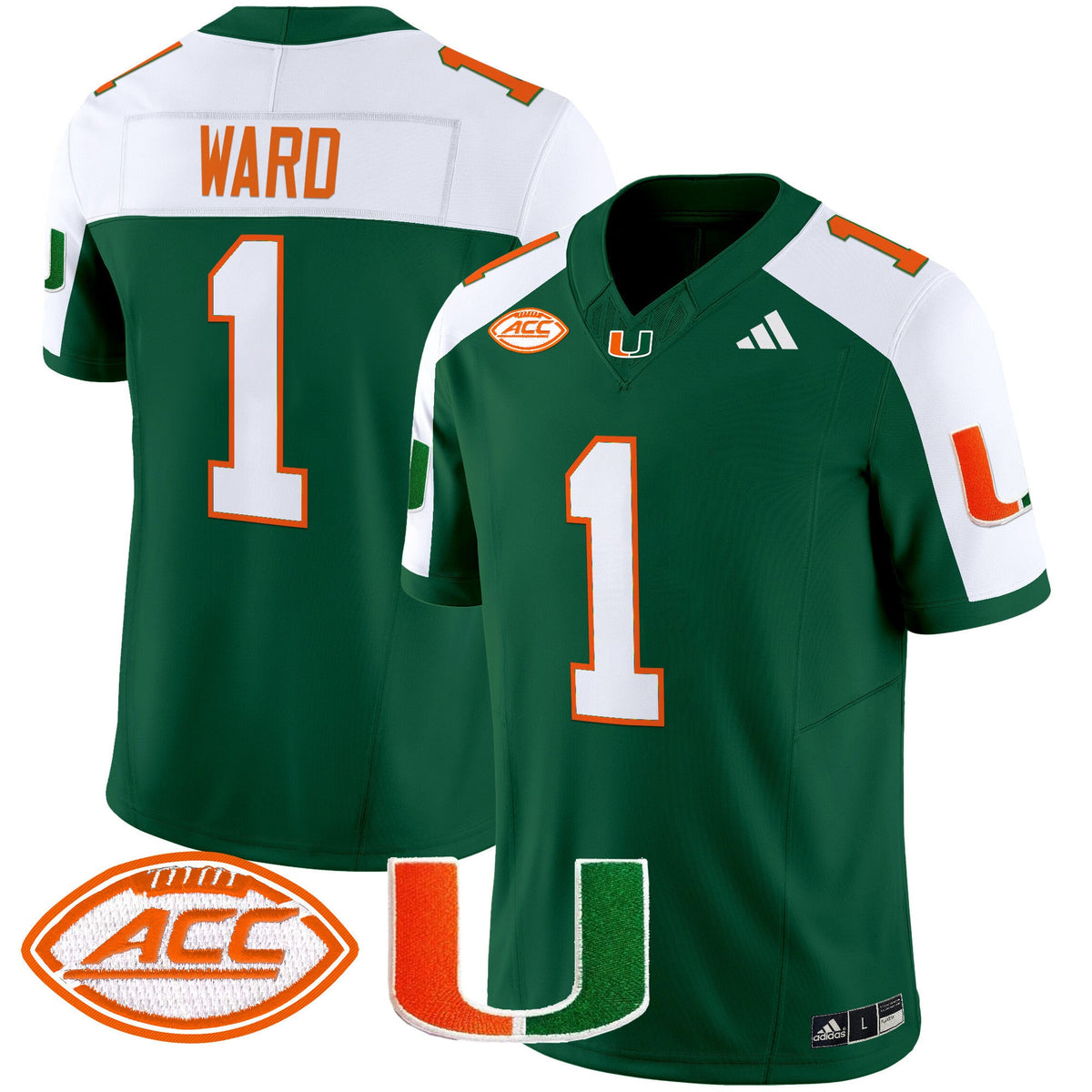 Men's Miami Hurricanes 2024 Vapor Limited Jersey - All Stitched - image 8