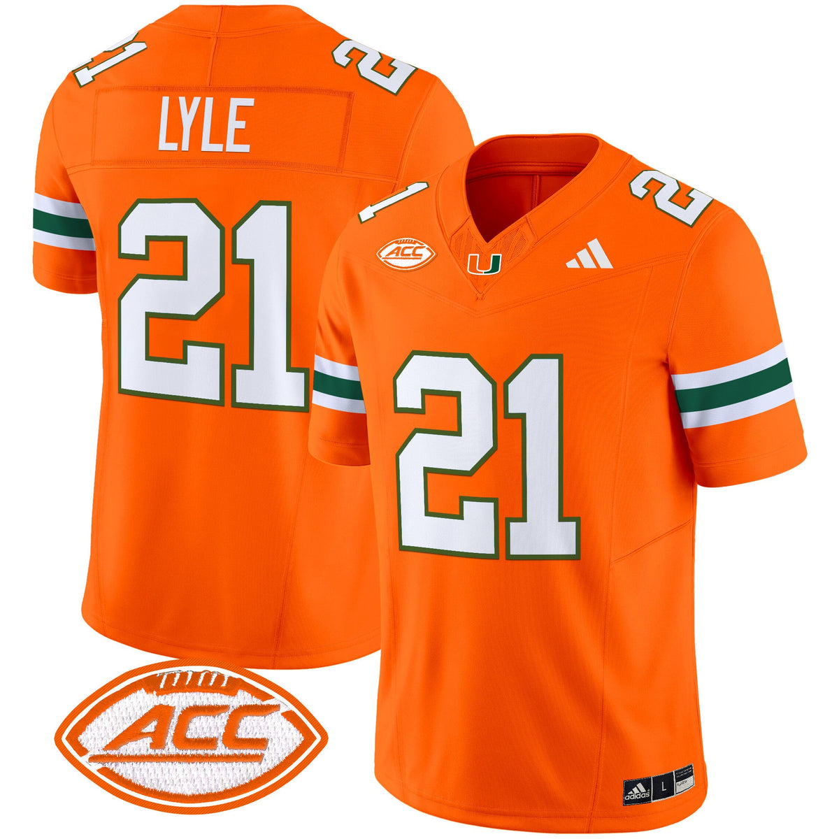 Men's Miami Hurricanes 2024 Vapor Limited Jersey - All Stitched - image 20