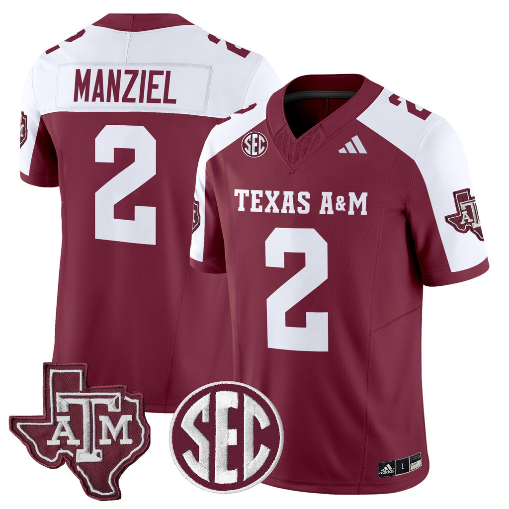 Men's Texas A&M Aggies 2024 Vapor Limited Jersey - All Stitched - image 5
