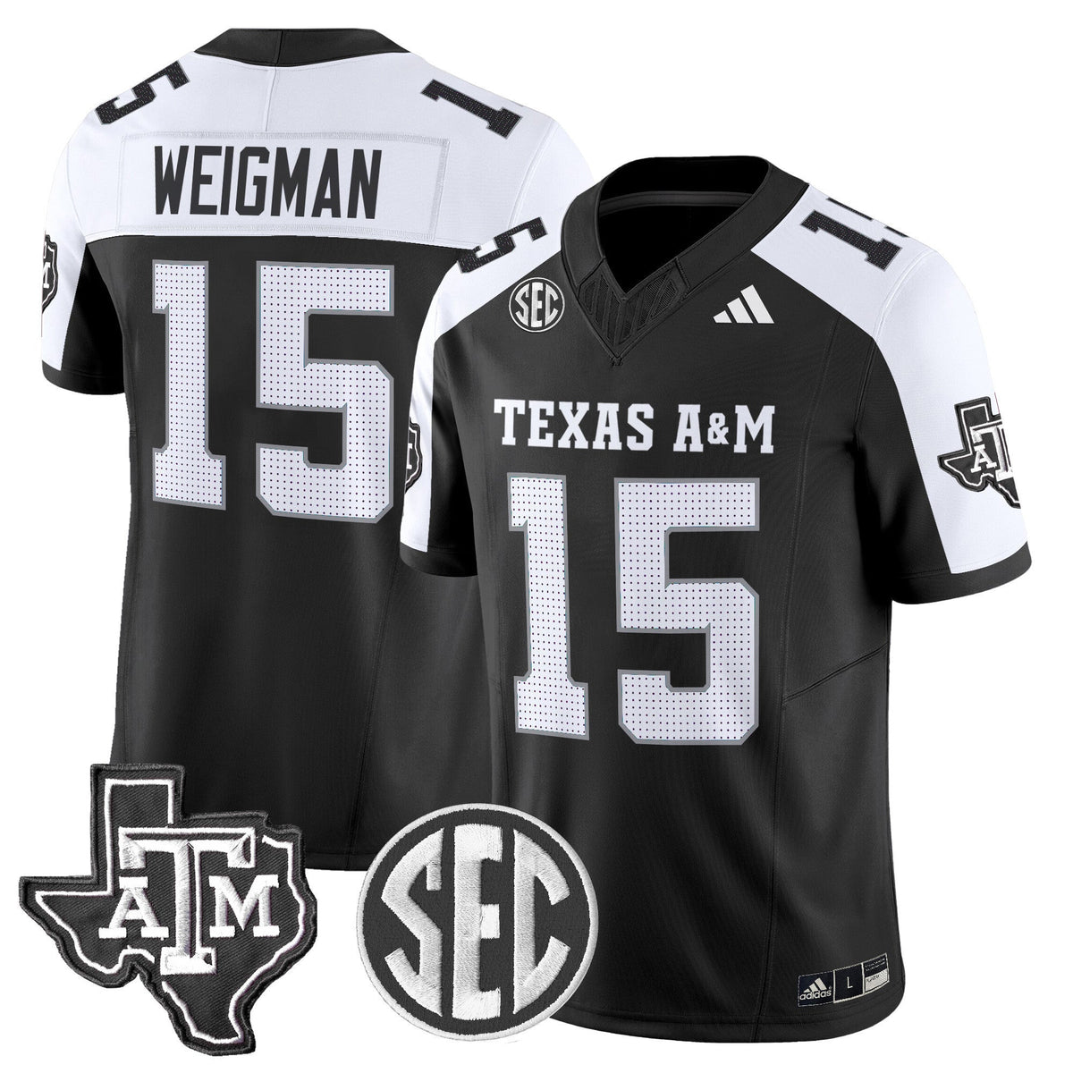 Men's Texas A&M Aggies 2024 Vapor Limited Jersey - All Stitched - image 11