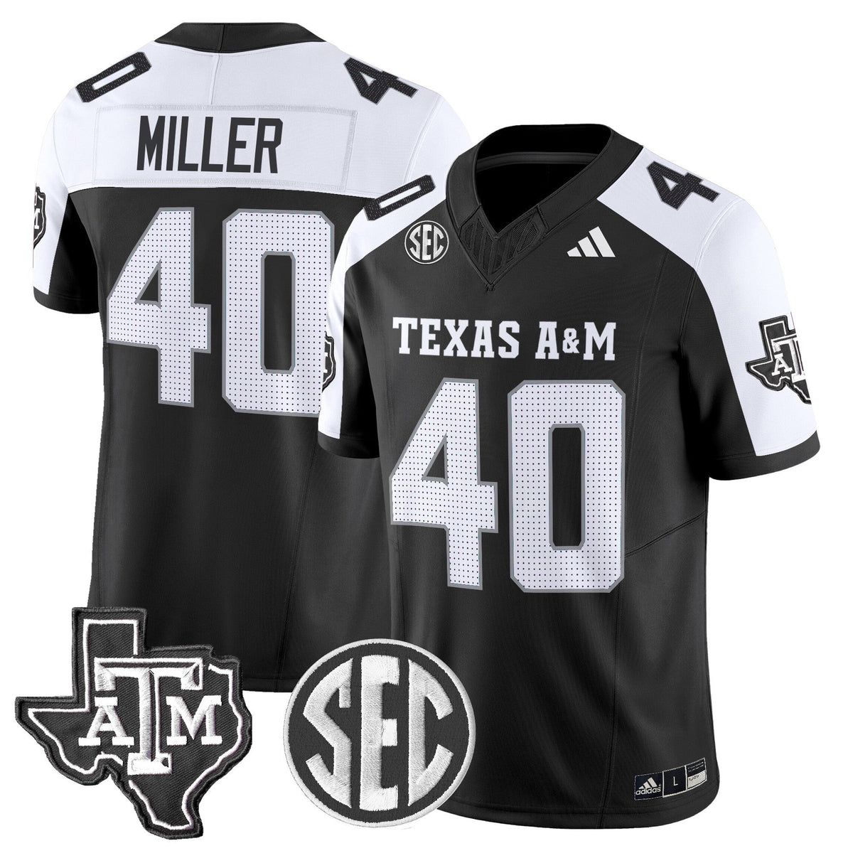 Men's Texas A&M Aggies 2024 Vapor Limited Jersey - All Stitched - image 13