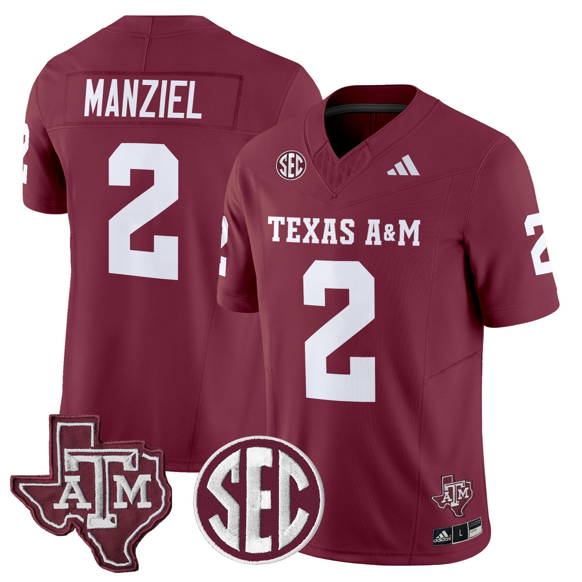 Men's Texas A&M Aggies 2024 Vapor Limited Jersey - All Stitched - image 19