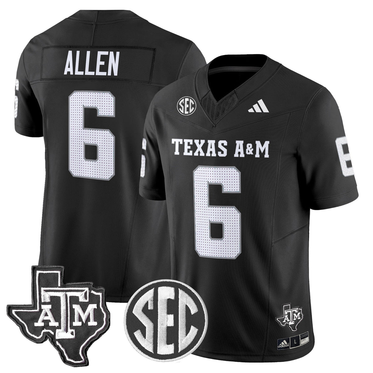Men's Texas A&M Aggies 2024 Vapor Limited Jersey - All Stitched - image 24