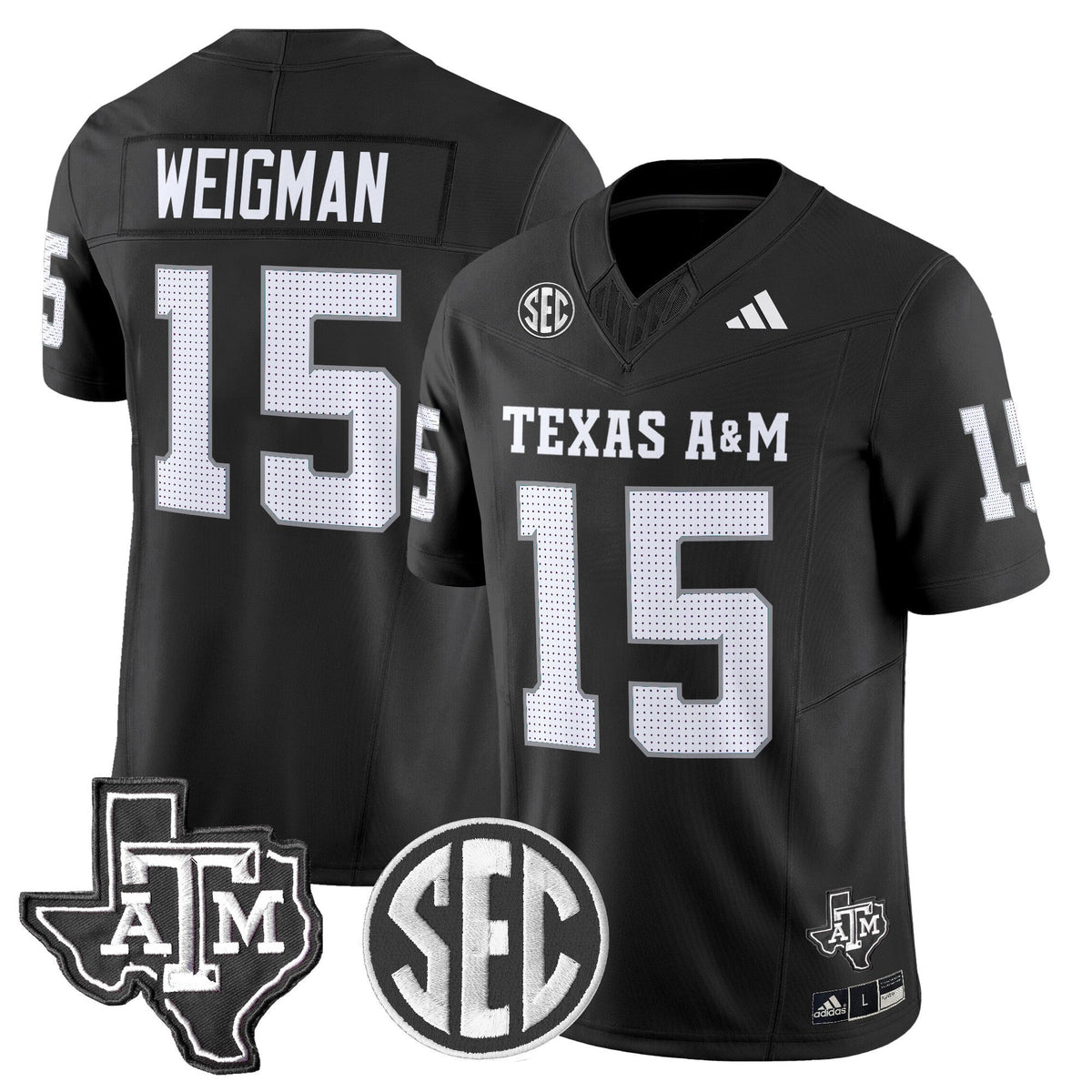 Men's Texas A&M Aggies 2024 Vapor Limited Jersey - All Stitched - image 25