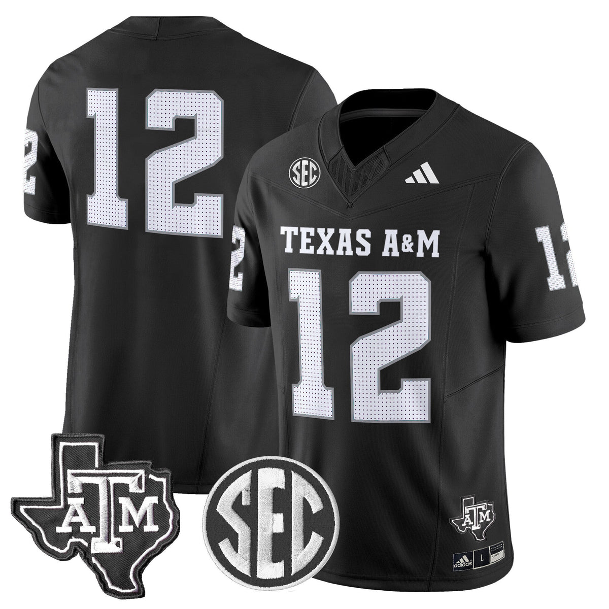 Men's Texas A&M Aggies 2024 Vapor Limited Jersey - All Stitched - image 28