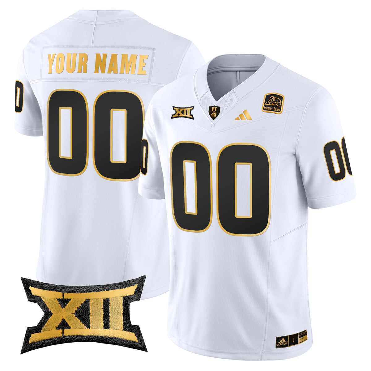 Arizona State Sun Devils 2024 Gold Vapor Limited Custom Jersey - All Stitched - image 2